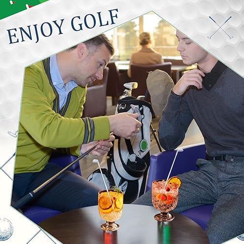 Miniatura 2 de Roshtia 100 palitos de plástico para agitadores de bebidas para palos de golf, palitos para cócteles, café, licor, pasteles, palitos de golf,