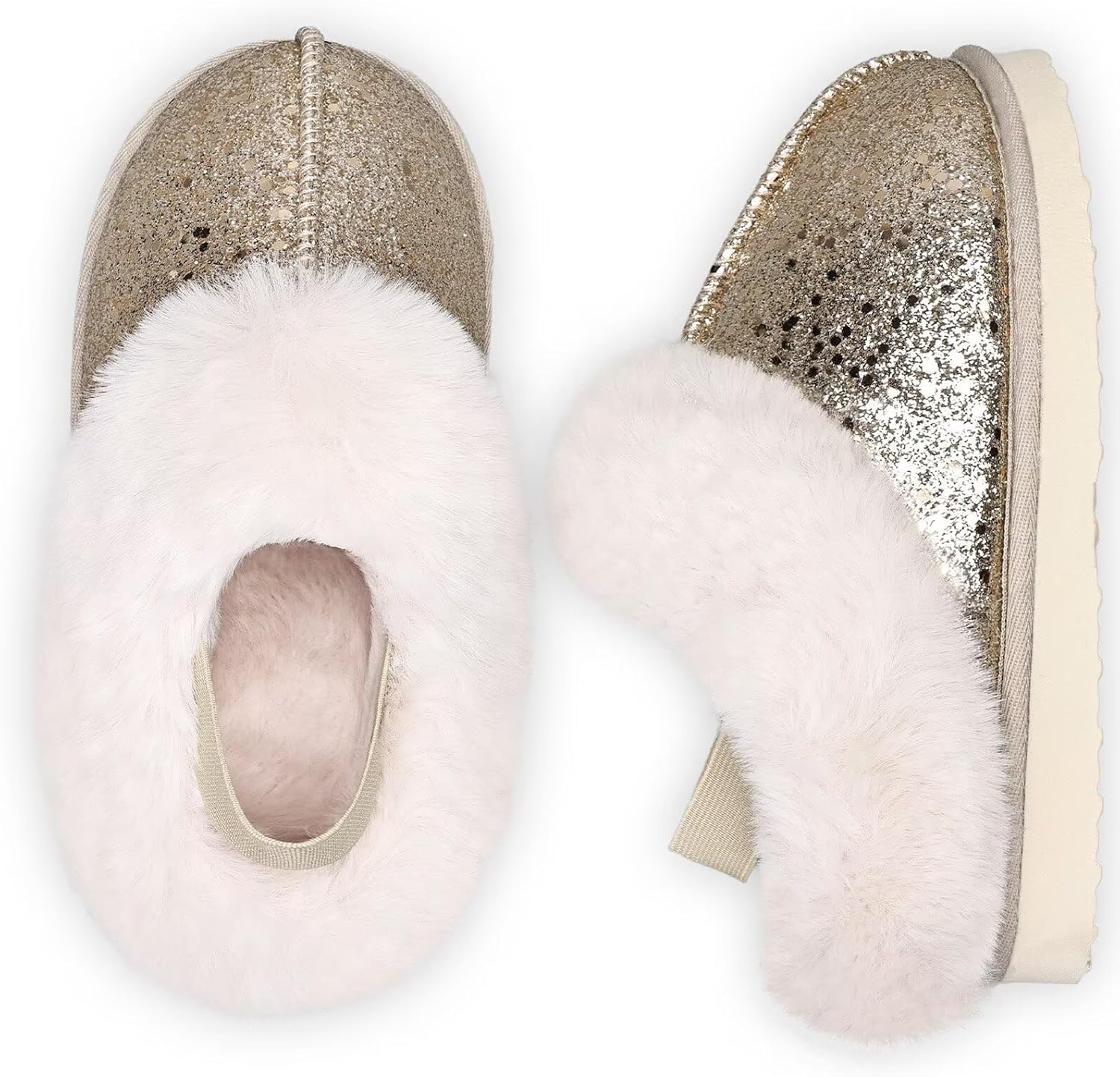 IceUnicorn Toddler Slippers - Warm Memory Foam