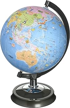 Amazon | 昭和カートン 地球儀 26-HPP 行政図 絵入りひらがなタイプ 球