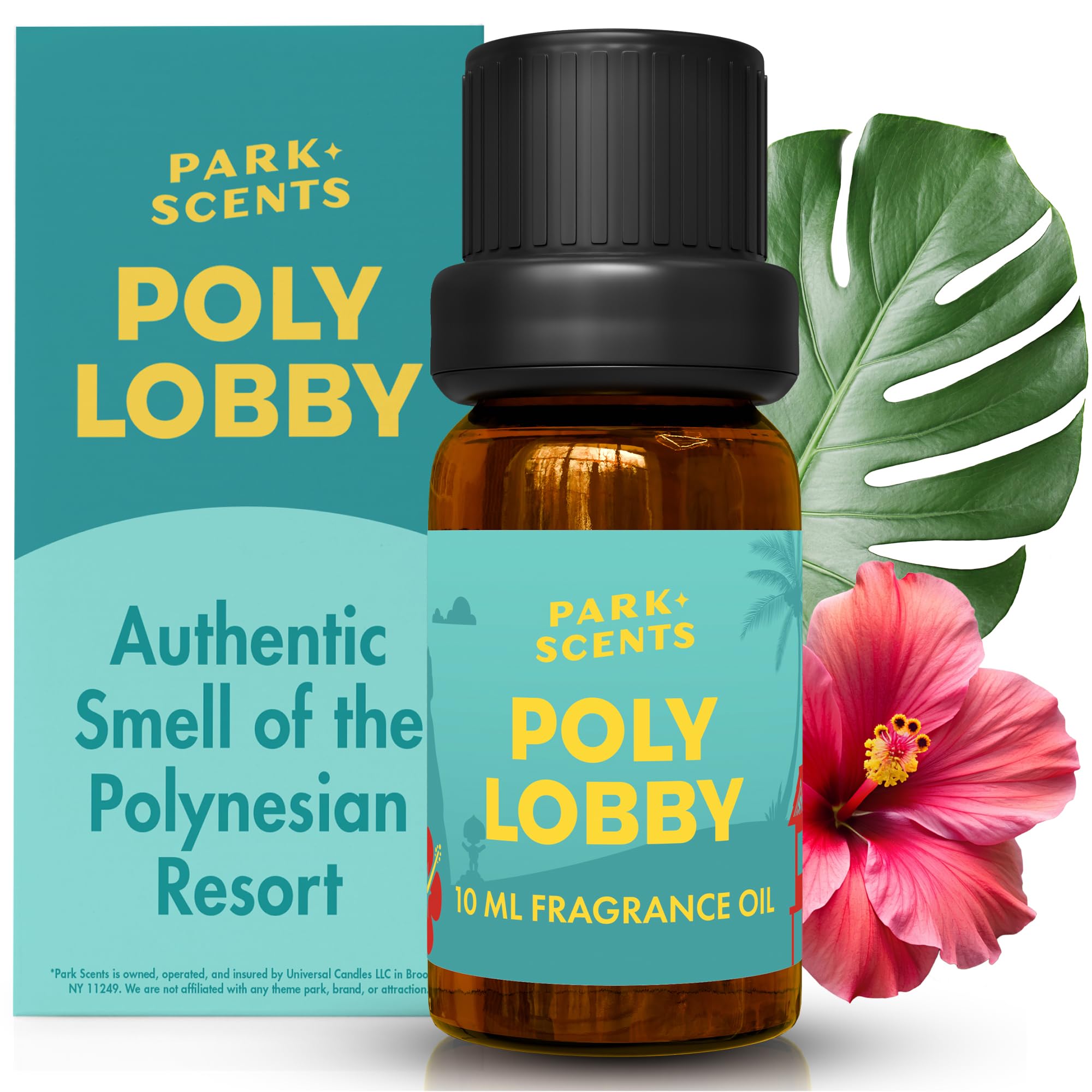 Poly Lobby – Polynesian Resort Theme Park Hotel Inspired Fragrance Oil – USA Made – Luxury Scented Essential Oils for Diffusers for Home, Aromatherapy, Gifts for Women, Sister (10ml)