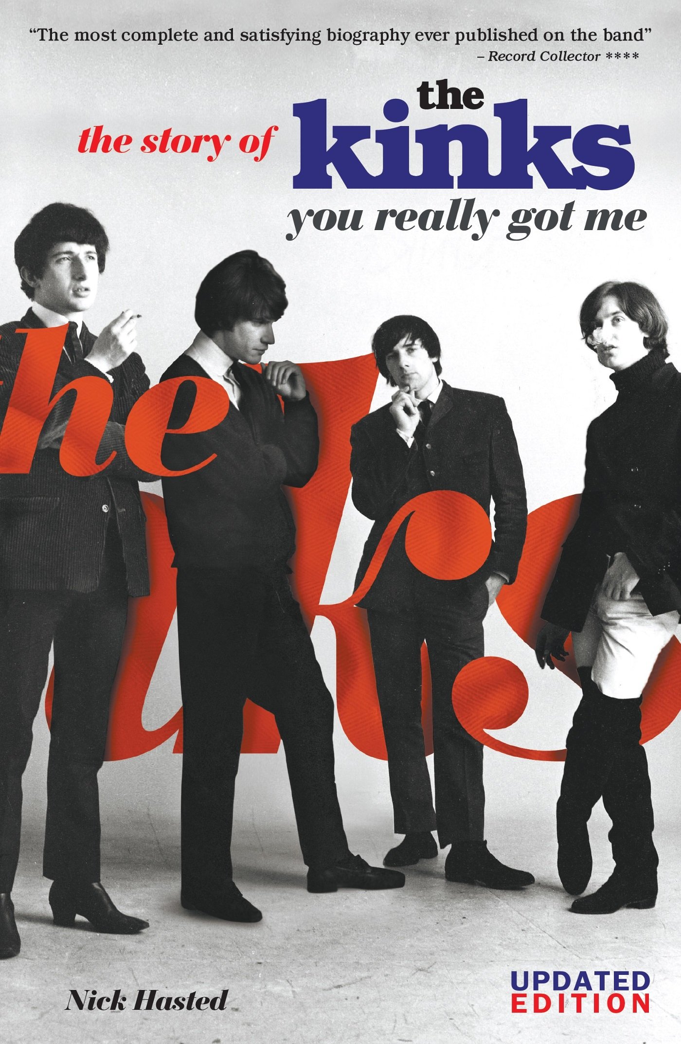 The Kinks biographie rock You Really Got Me livre en anglais pour fans de pop britannique