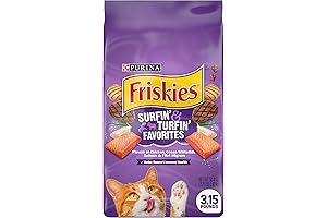Purina Friskies Dry Cat Food, Surfin' & Turfin' Favorites