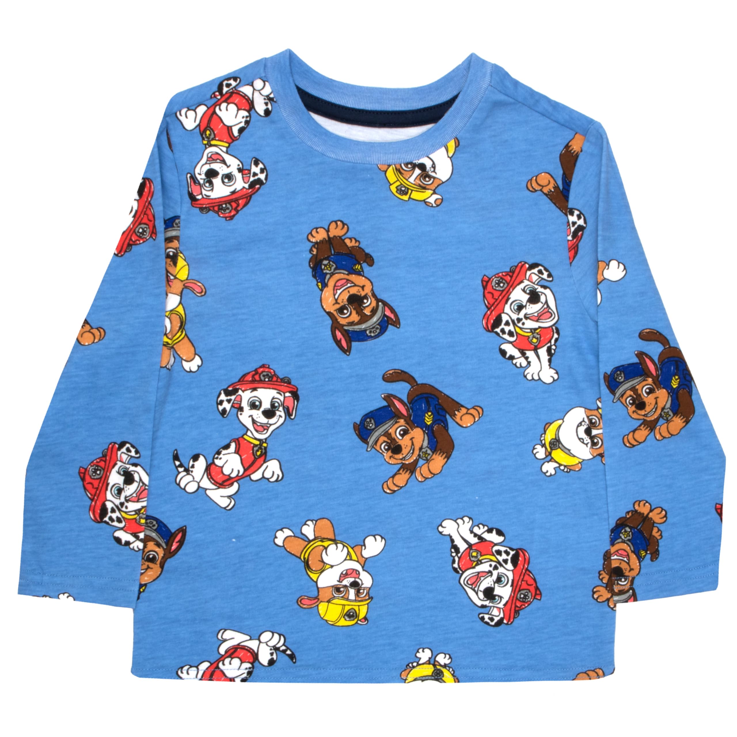 Nickelodeon Paw Patrol - Juego de 3 camisetas de manga larga para niños