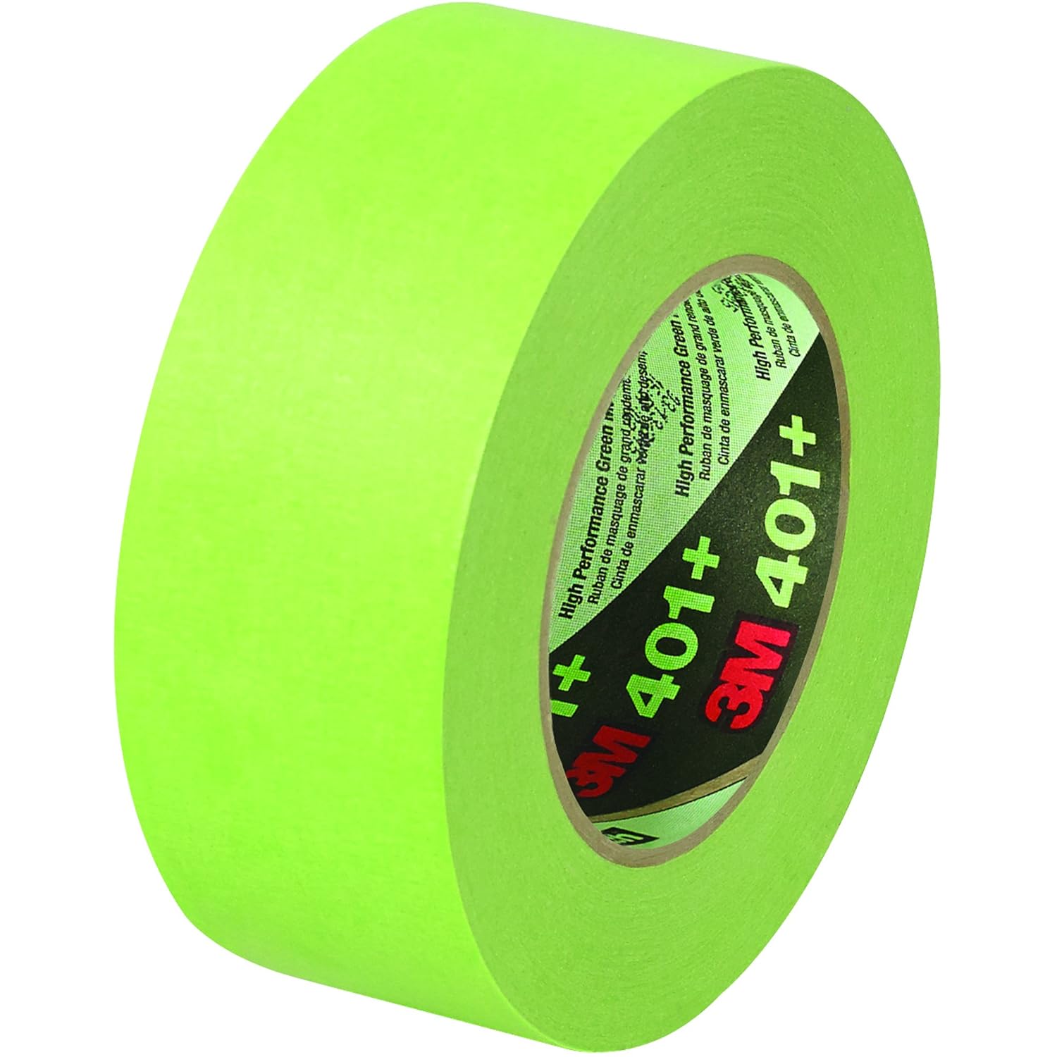Ship Now Supply 401+/233+ Masking Tape, 6.7 Mil, 2' x 60 yds, Green, 12/Case, 3M Stock# 7000124898