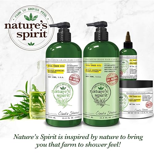 Miniatura 5 de Nature's Spirit Champú de aceite de coco rehidratante 12 onzas