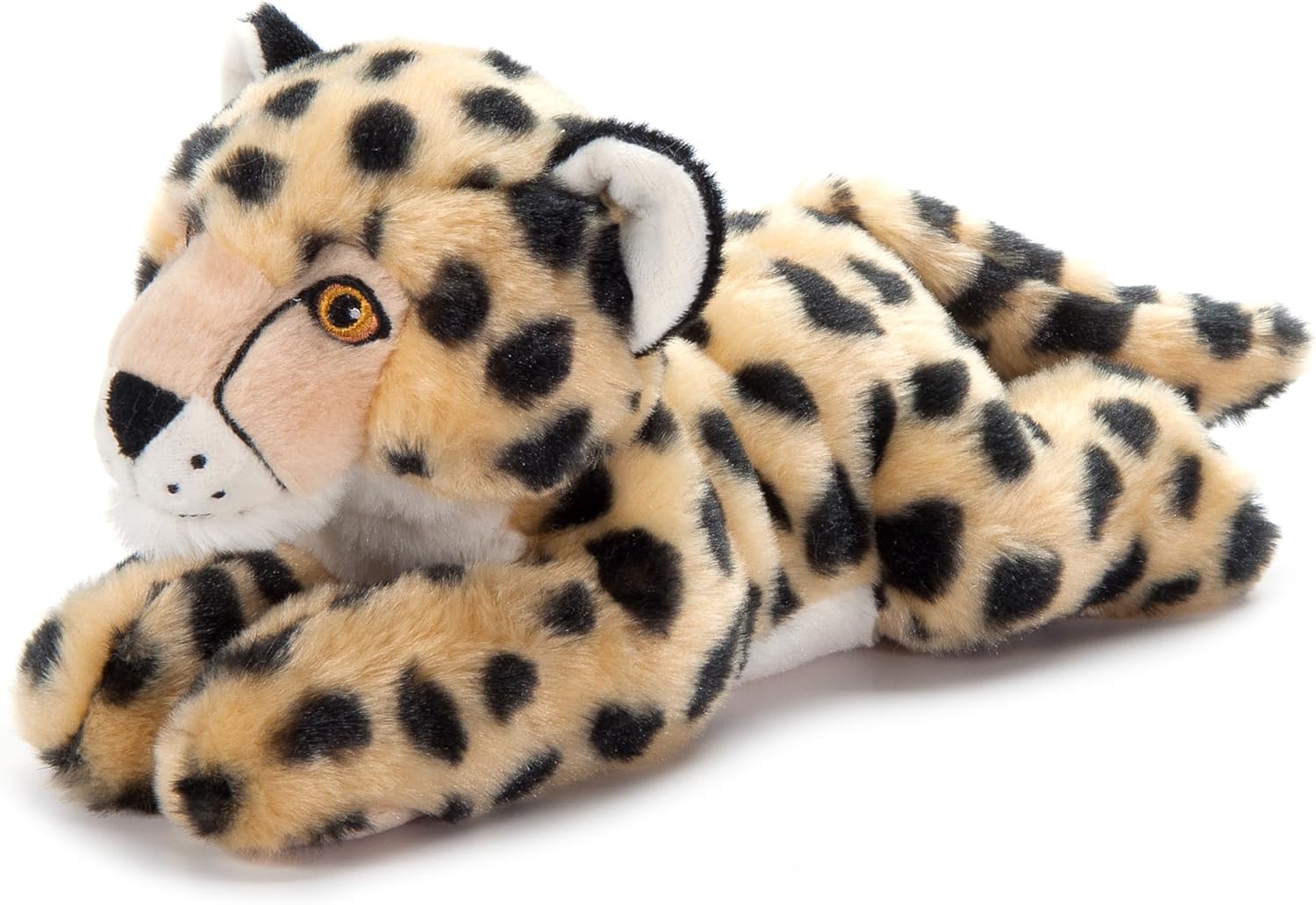 The Petting Zoo Cheetah Stuffed Animal Plushie, Gifts for Kids, Earth Keeperz Wildlife Animals, Zoologee Cheetah Plush Toy, 10 inches