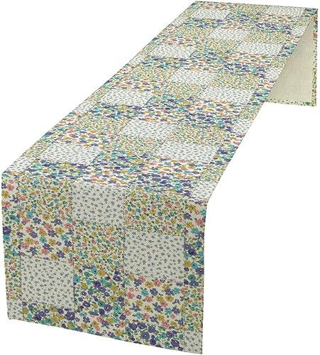 Miniatura 19 de Camino de mesa egipcio, diseño retro de grafiti con elementos egipcios para el hogar, cocina, decoración de mesa de comedor, cafetería, decoración