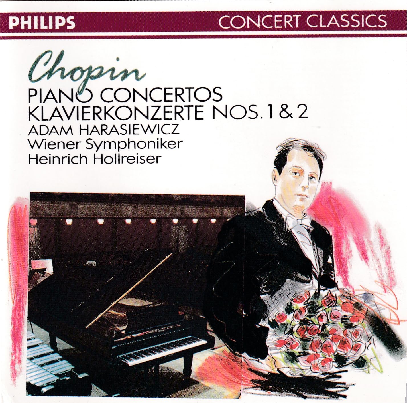 Chopin: Piano Concertos 1 & 2; [Audio CD] Hollreiser, Heinrich; Harasiewicz, Adam; Vienna Ph