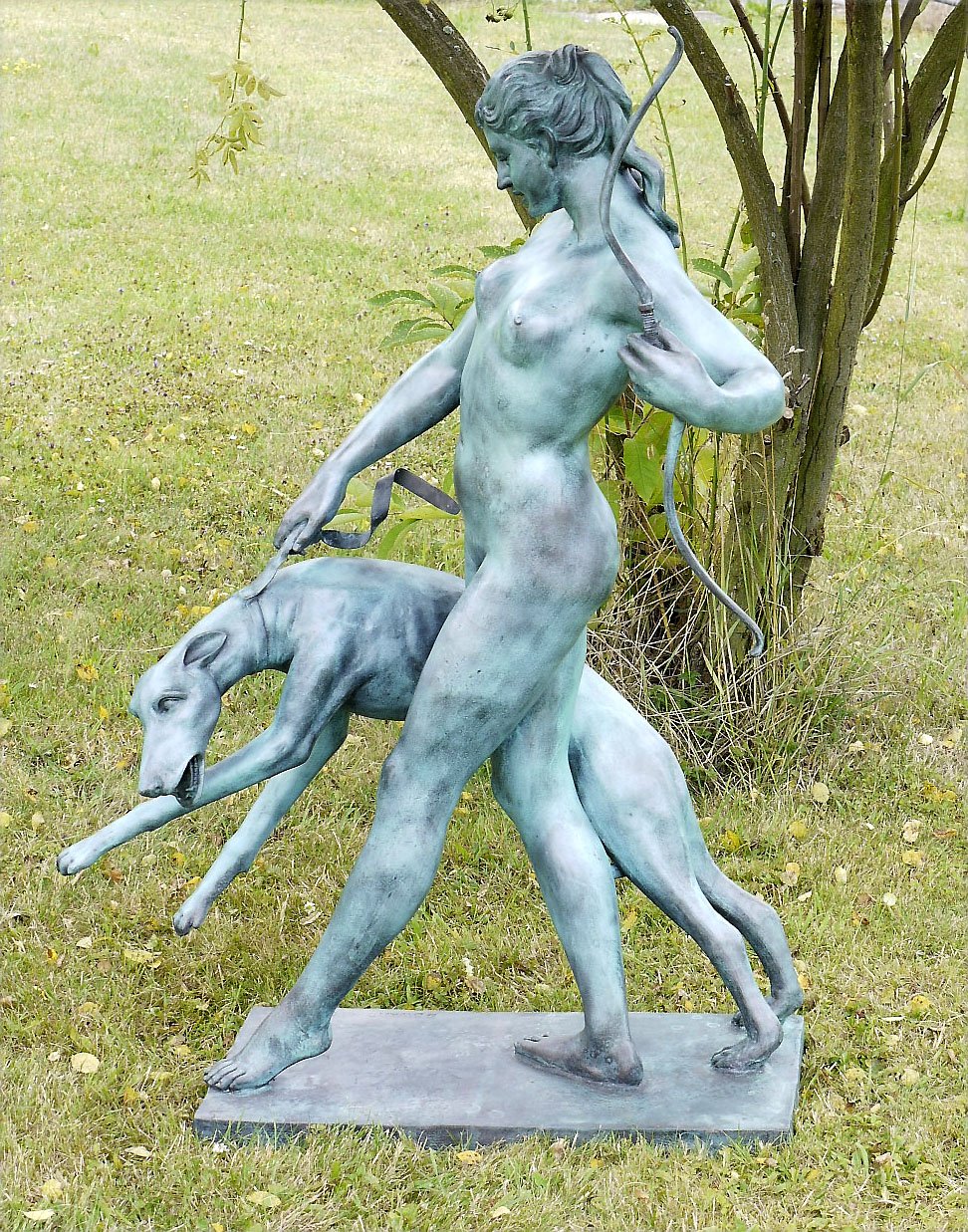 LS модельки голые diana $ Large Scale Bronze Statue - Diana With Hound - By Edward Mccartan :  Amazon.ca: Home