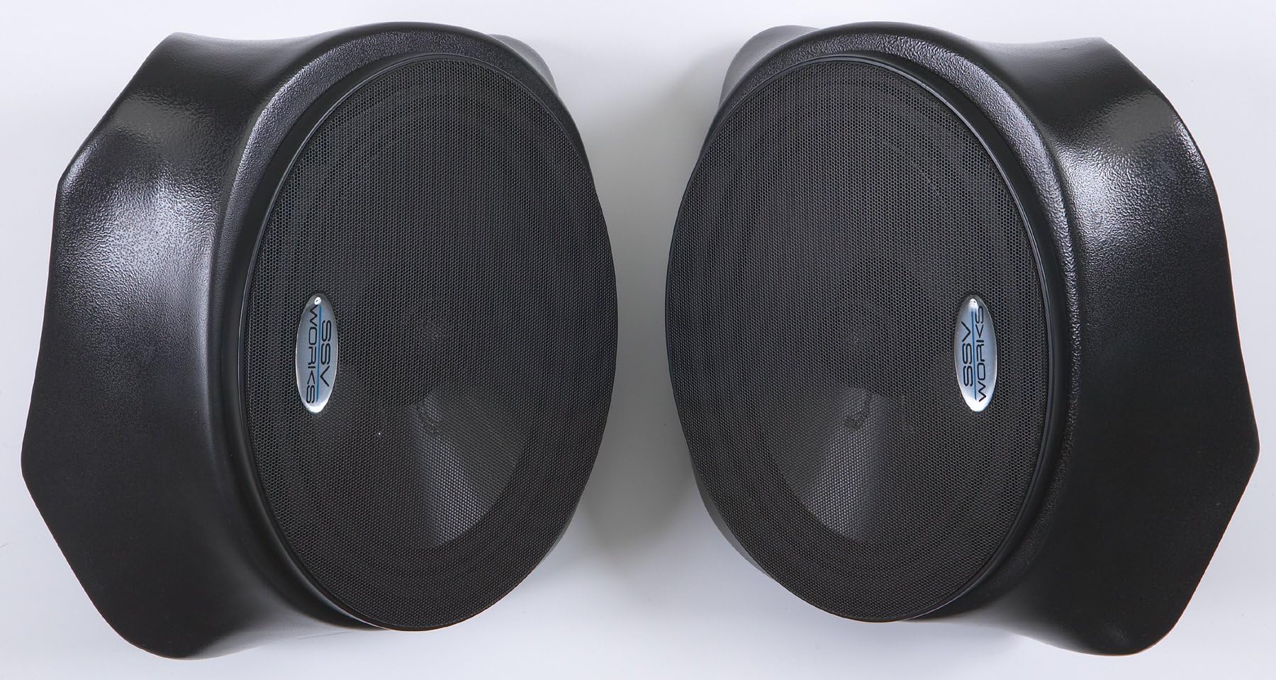SSV Works Polaris RZR, RZR-S and RZR 4 Front Stereo Speaker Pods INCLUDES 6x9" Speakers