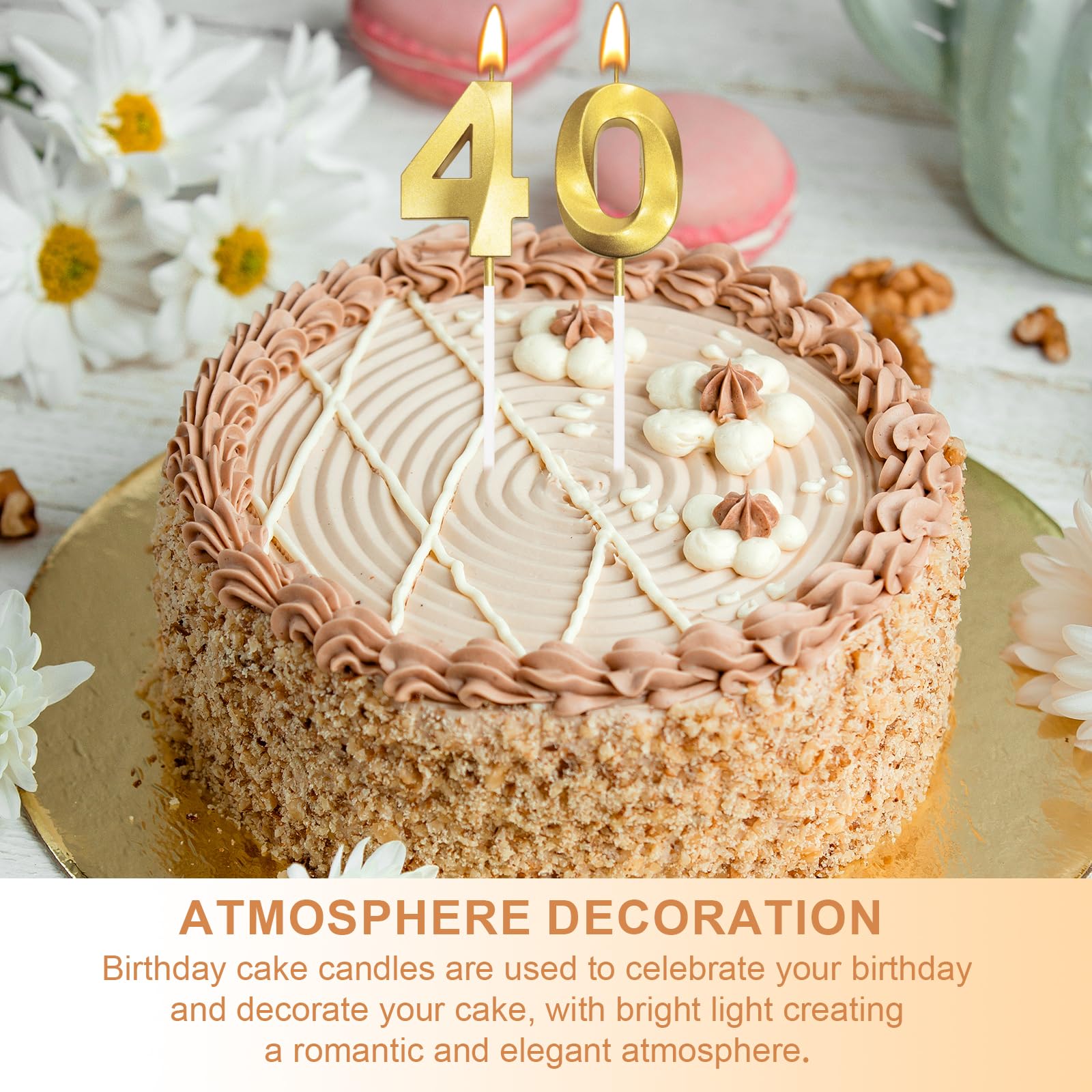 Décoration De Gâteau D'anniversaire 40 & Fabulous 40 & Fabulous à