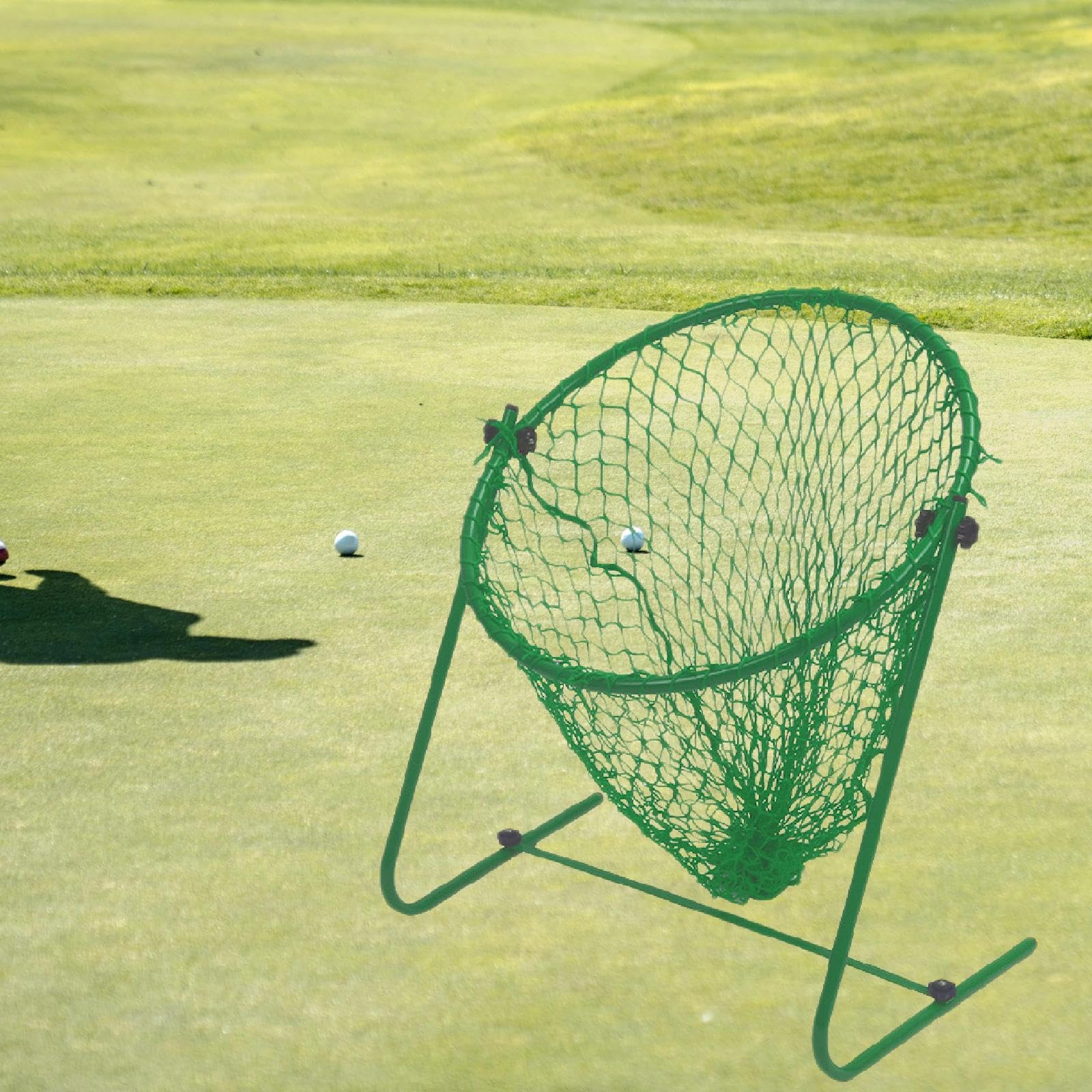 Golf Chipping Netz Übungsnetz Zielnetz Trainingsnetz Aus Robustem Material mit Einfacher Montage Und Tragbarem Design für Erwachsene Und Kinder