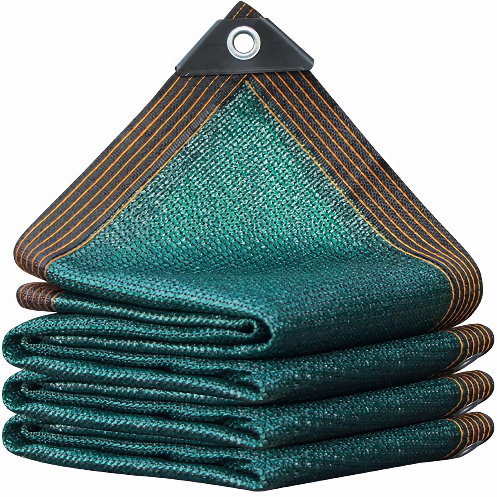 ZHJSHOU Shade Garden Netting Sunblock Shade Cloth,90% Garden Greenhouse Shading Pergola Shade Cover with Grommets and Rope, for Balcony Carports Patios Kennel Pond(Dark green,3x9m) — image 1