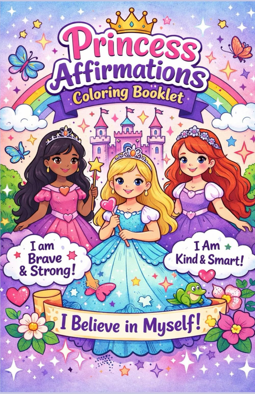 Princess Affirmations Coloring