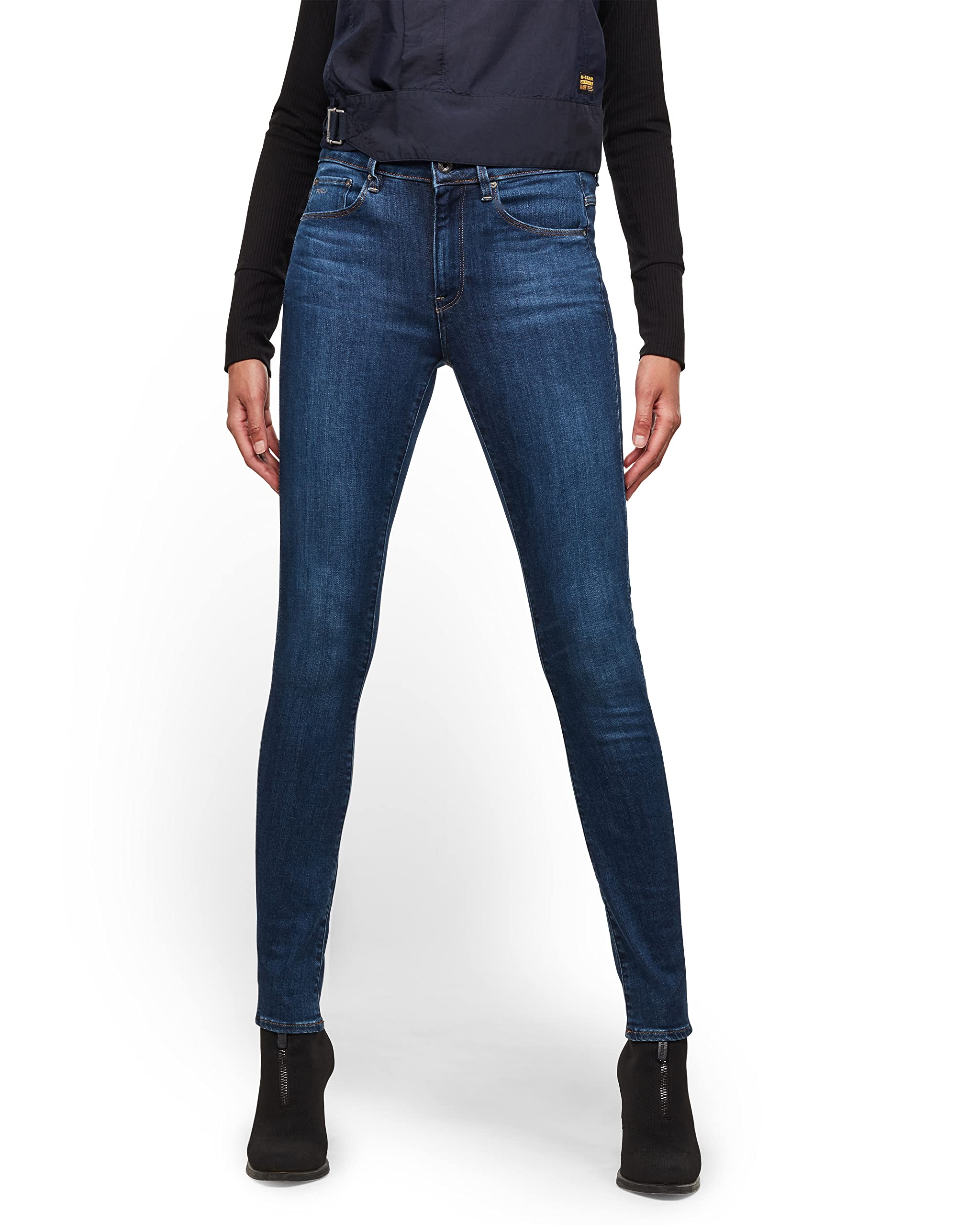 G-Star RAW Damen 3301 High Waist Skinny Jeans