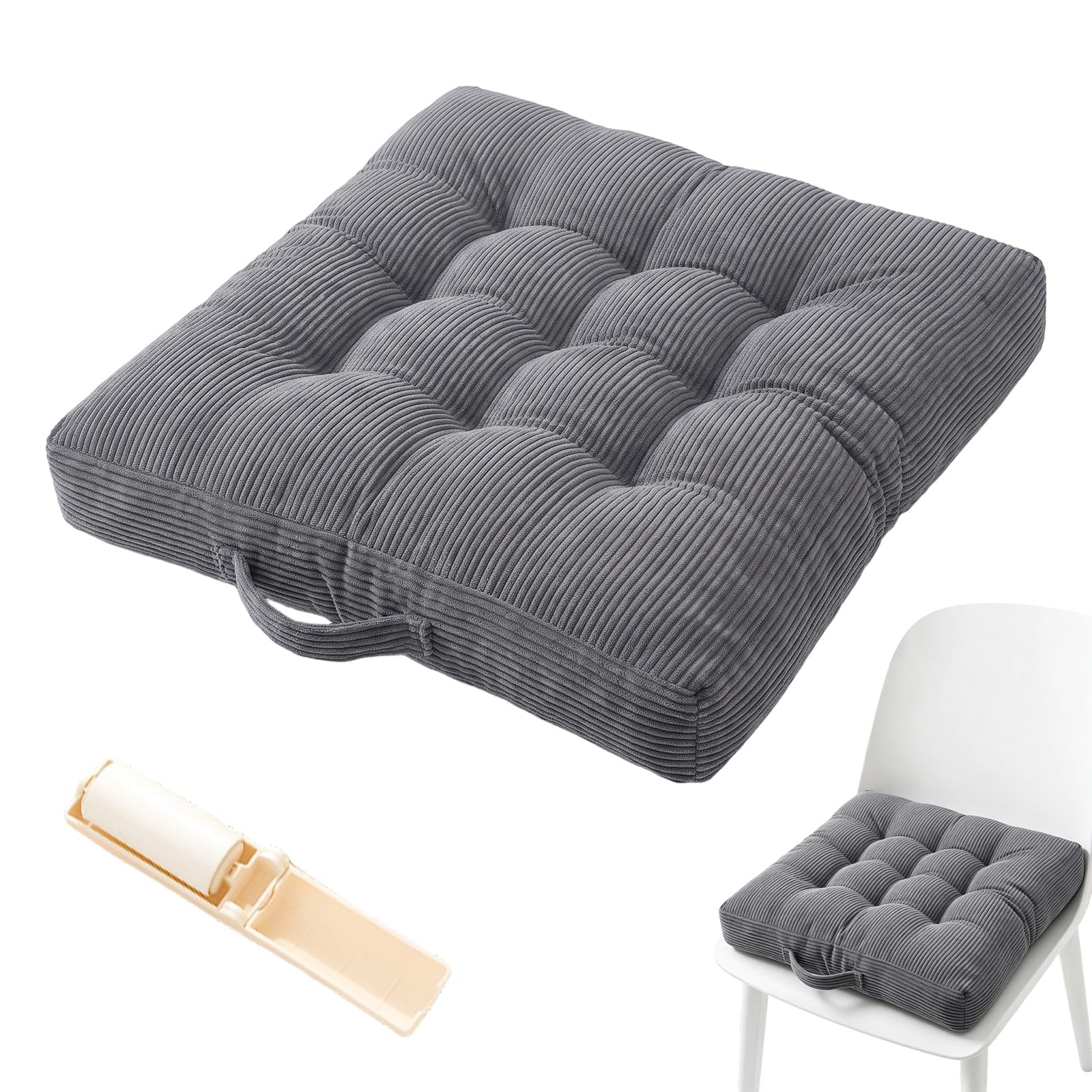Armchair Booster Cushion -45 x 45 cm Extra Large Bolster Seat Dining Chair