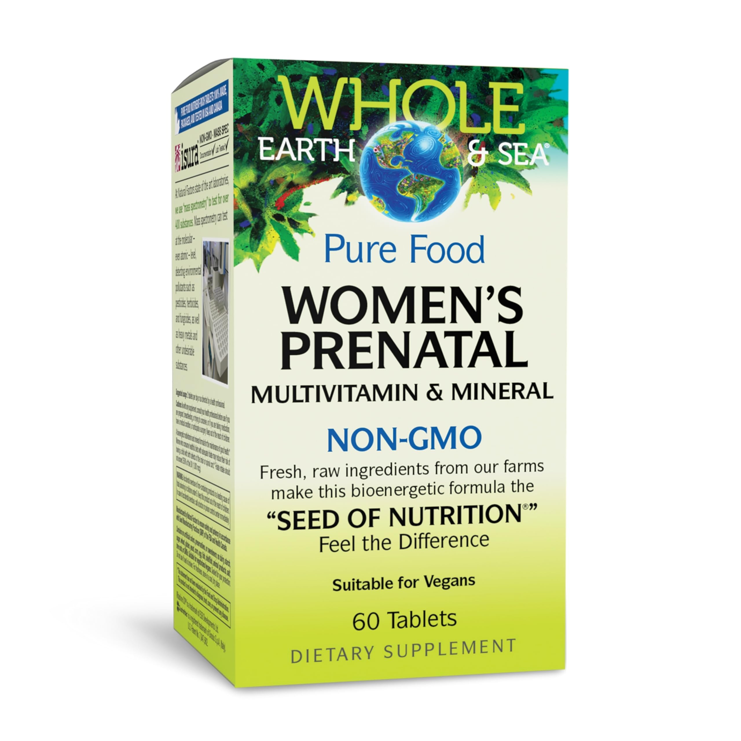 Whole Earth & Sea - Pure Food Women'S Prenatal Multivitamin Mineral 60 179801