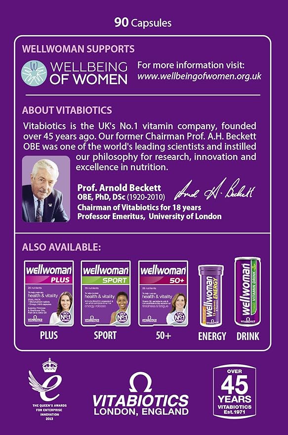 Amazon Com Wellwoman Original Caps Everything Else