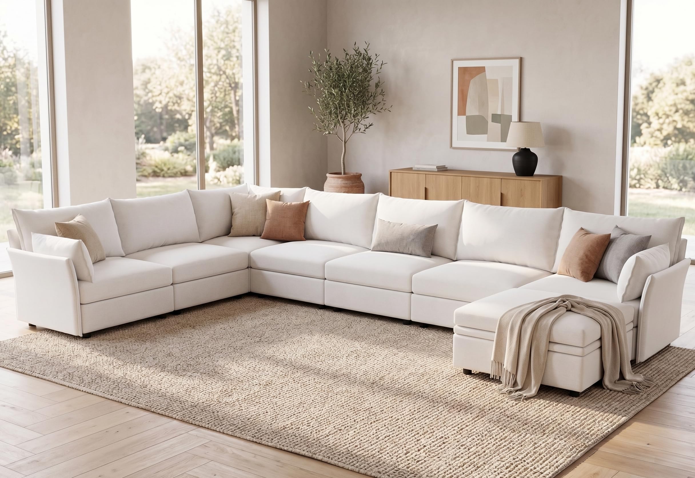 ABCASA 167.5 Oversized Modular Sectional