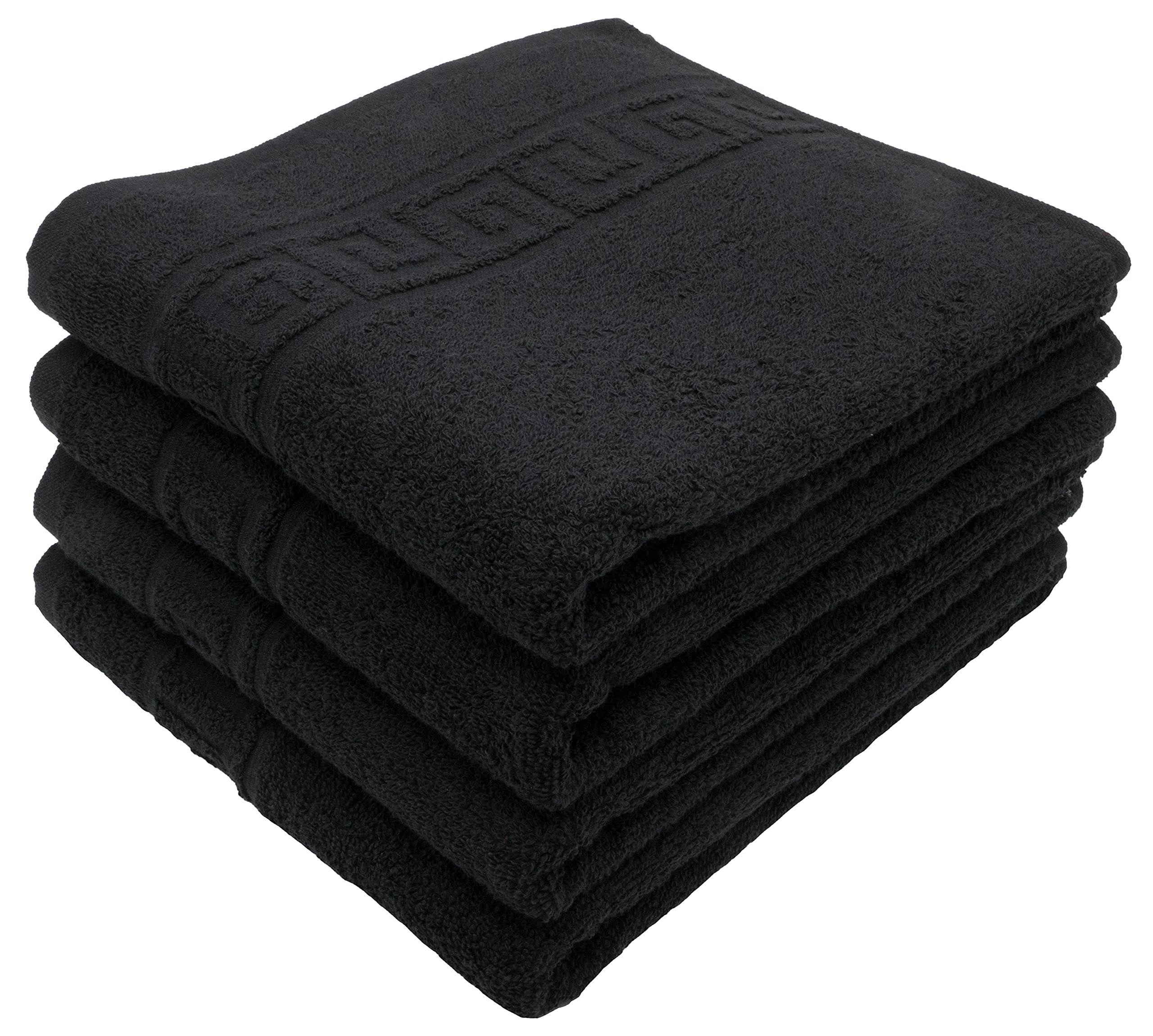 LIGHT TURQUOISE 2 X BATH TOWELS SET, 70X140 LARGE SIZE 100% NATURAL COTTON 500 GSM THICK ABSORBENT TOWEL, HOTEL QUALITY RINGSPUN — view 20