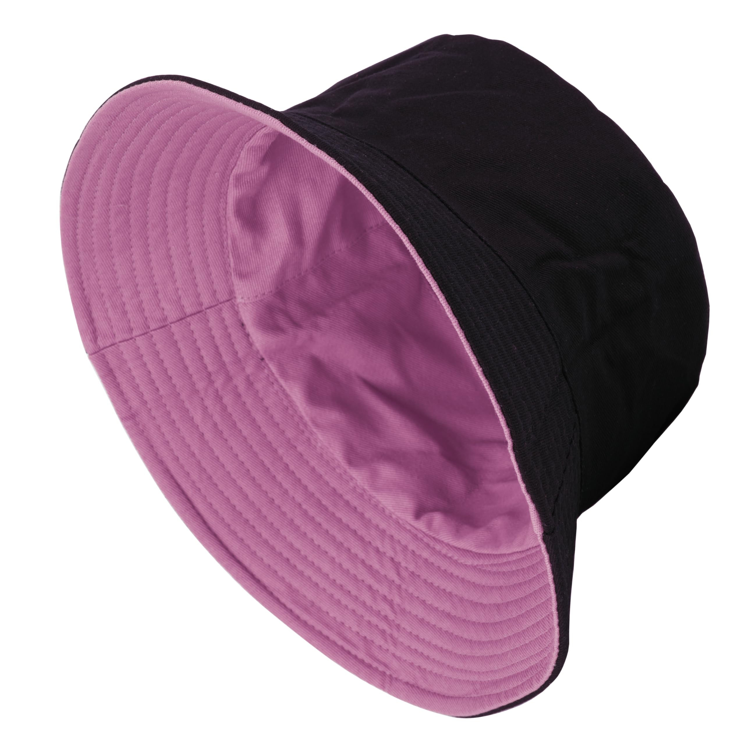 Gelante Sombrero de pescador reversible para hombres y mujeres, algodón, protección solar para exteriores.