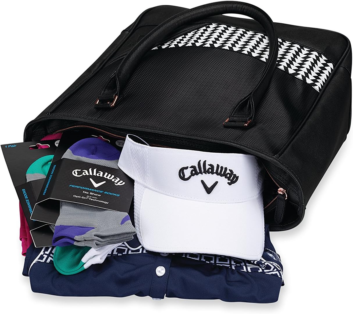 Callaway Golf Female Uptown Tote Womens Golf Accessory 2017 Uptown Tote Black