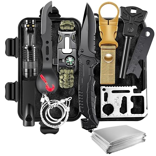 11-in-1 Emergency Survival Kit for Men | Outdoor Gear for