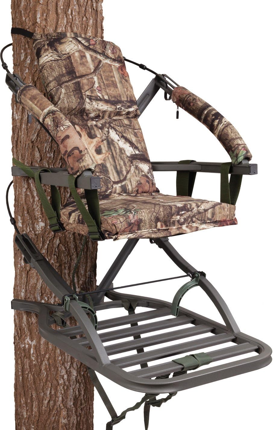 Summit Cobra SD Open Front Self Climbing Treestand 81123 -Bow/Rifle Deer Hunting