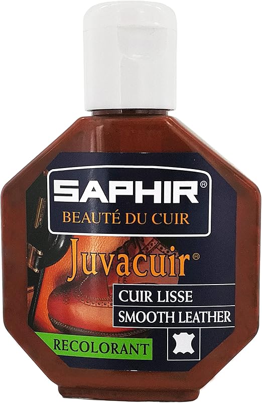 Saphir Juvacuir Dye, Medium Brown, 75 ml