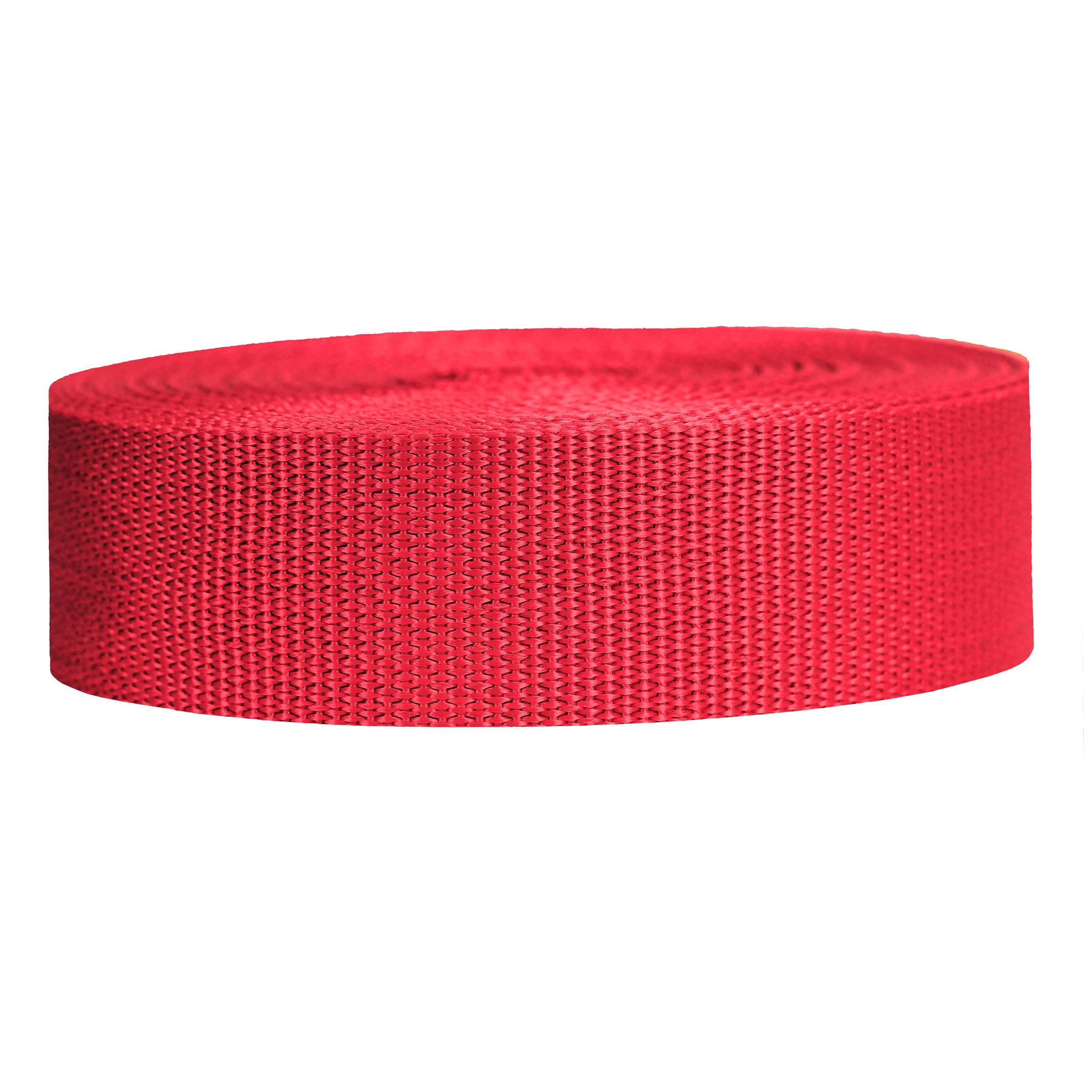 Strapworks Lightweight Polypropylene Webbing - Poly Strapping for Outdoor DIY Gear Repair, Pet Collars, Crafts – 1.5 Inch by 10, 25, or 50 Yards, Over 20 Colors