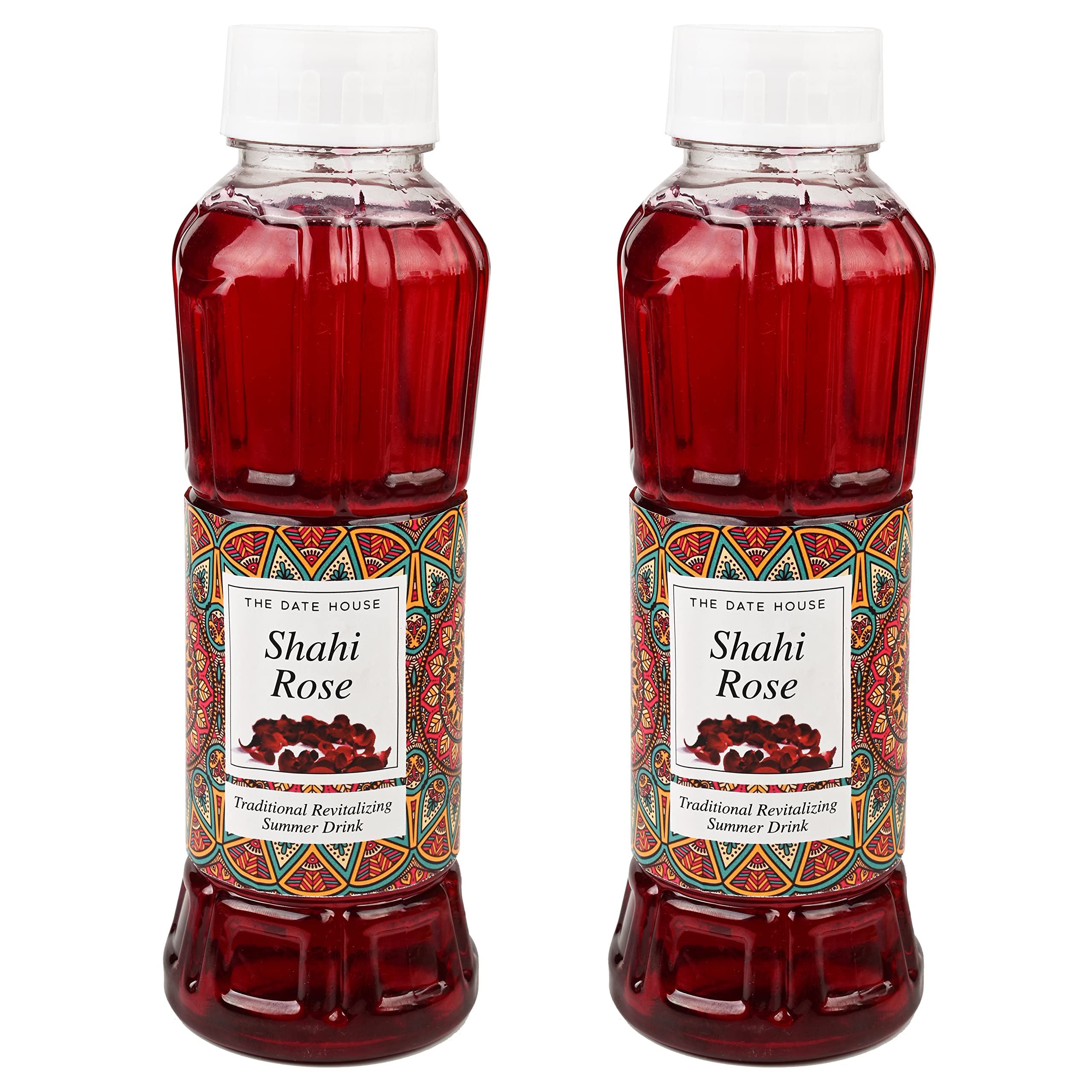 The Date House, Shahi Rose Sharbat, Blends Well With Puddings And Ice Creams, Traditional Revitalizing Summer Drink, Refreshing & Cooling - 750 ml Each - Pack Of 2 (B09SVCBZRN) Amazon Price History, Amazon Price Tracker