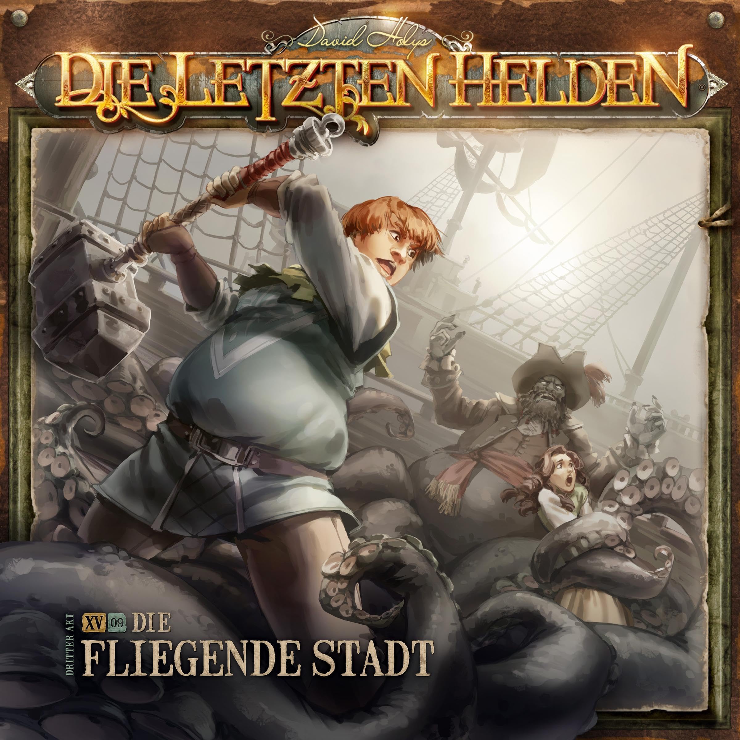 Cover art for Die fliegende Stadt