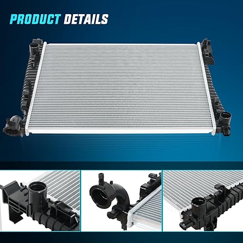 Miniatura 3 de Nilight Radiador para Dodge Durango 2011 2012 2013 2014 2015 2016 2017 2018 2019 2020, Jeep Grand Cherokee 2011-2020 3.6L 5.7L 6.4L V6 V8 AWD RWD de