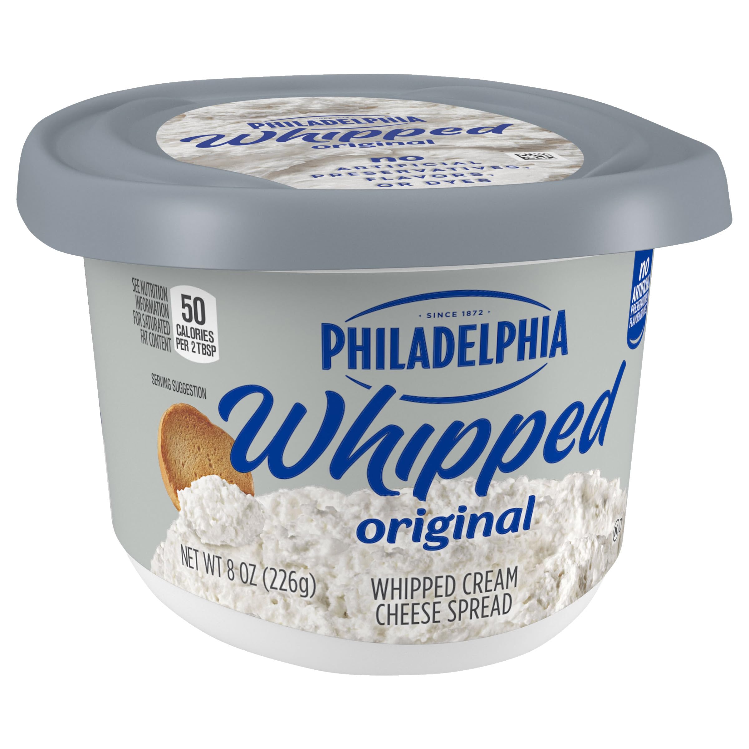 Philadelphia Whipped Cream Cheese Spread 1 Tub for Smooth Spreadable Mornings Original No Artificial Preservatives Flavors or Dyes — view 9