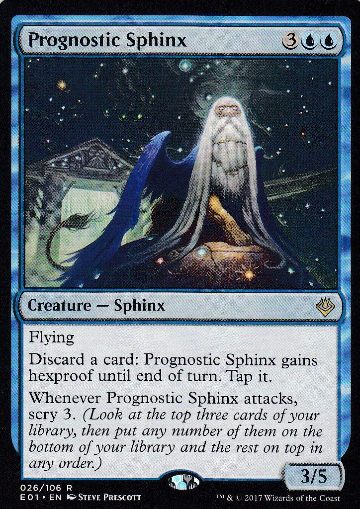 Amazon.co.jp: マジックザギャザリング MTG E01 EN 026 予知する