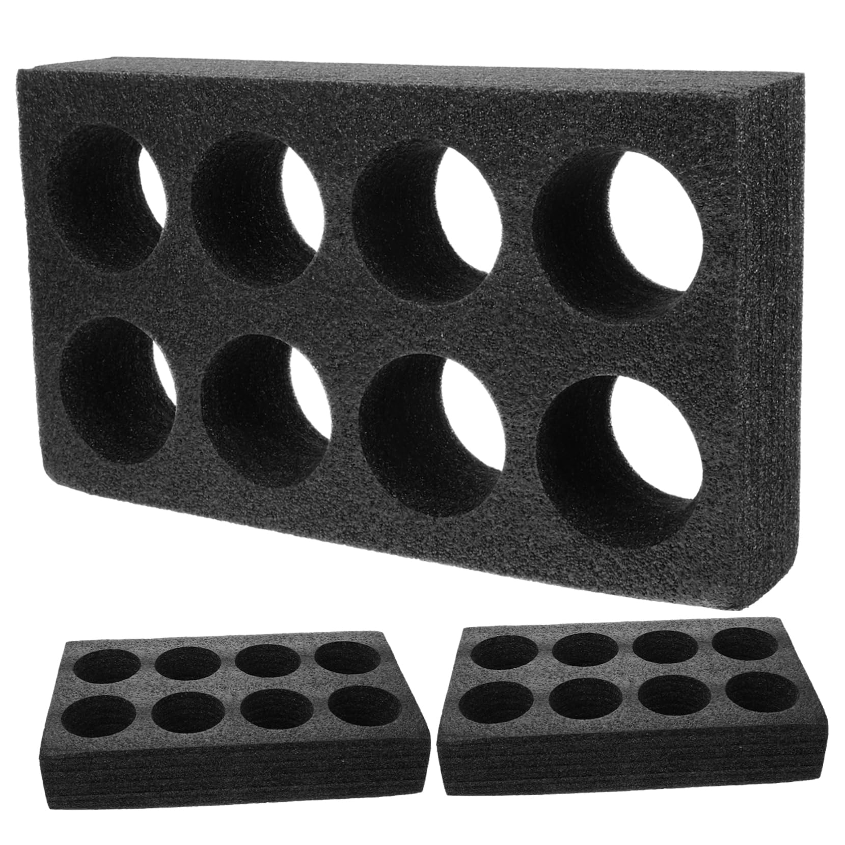 TIDTALEO 3Pcs Beverage Packing Box Portable Takeout Cup Carrier Trays Outdoor Cup Holder for Drinks Coffee Milk Tea Safe Collision Design for Parties Office