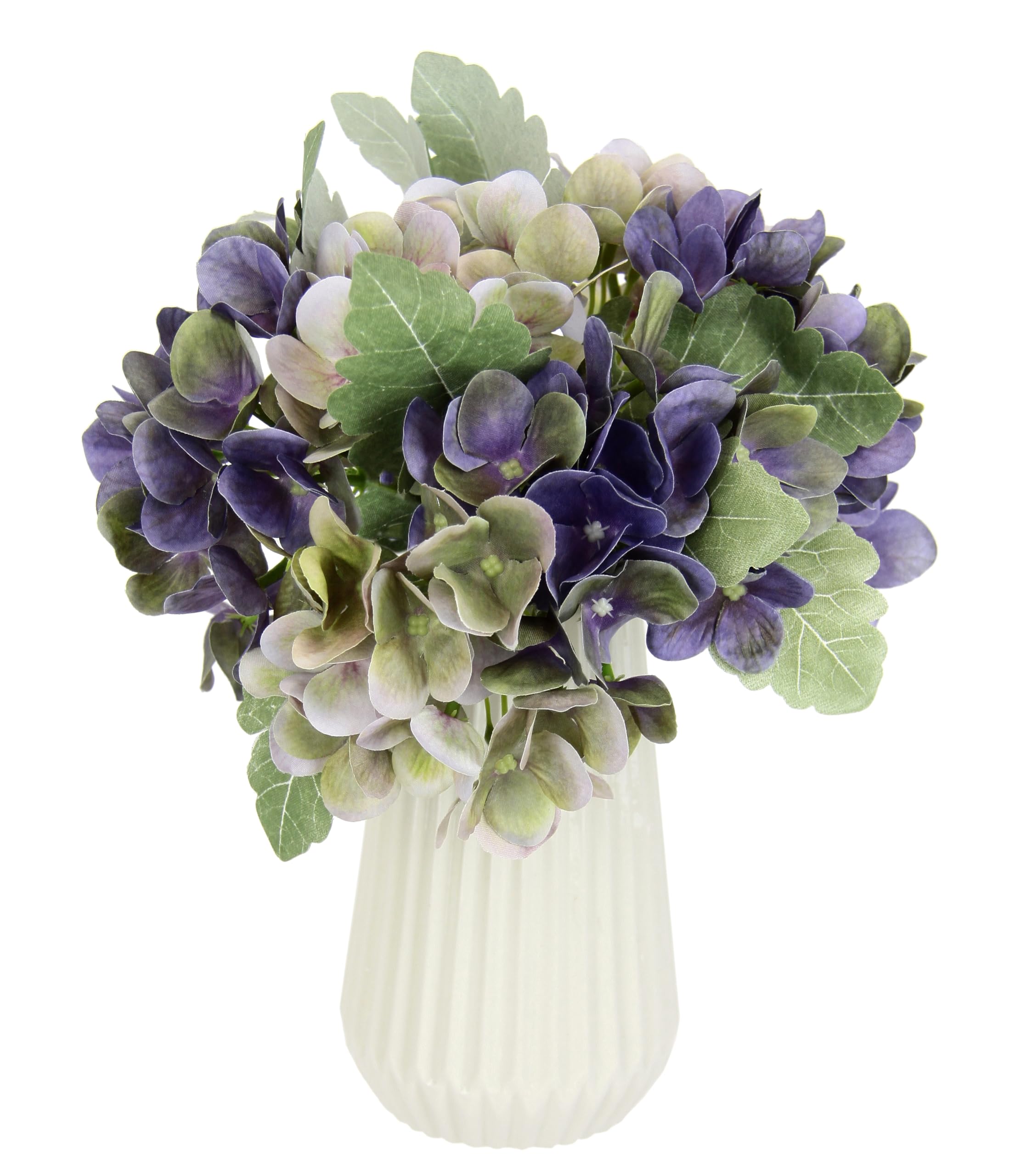 Flair Flower Morado Ramo De Hortensias En Jarrón Artificial De Hortensias, Ramo De Hortensias, Ramo De Flores Artificiales, Ramo De Flores, Ramo De Flores, Ramo De Flores, Arreglo De Boda, Decoración De Mesa,