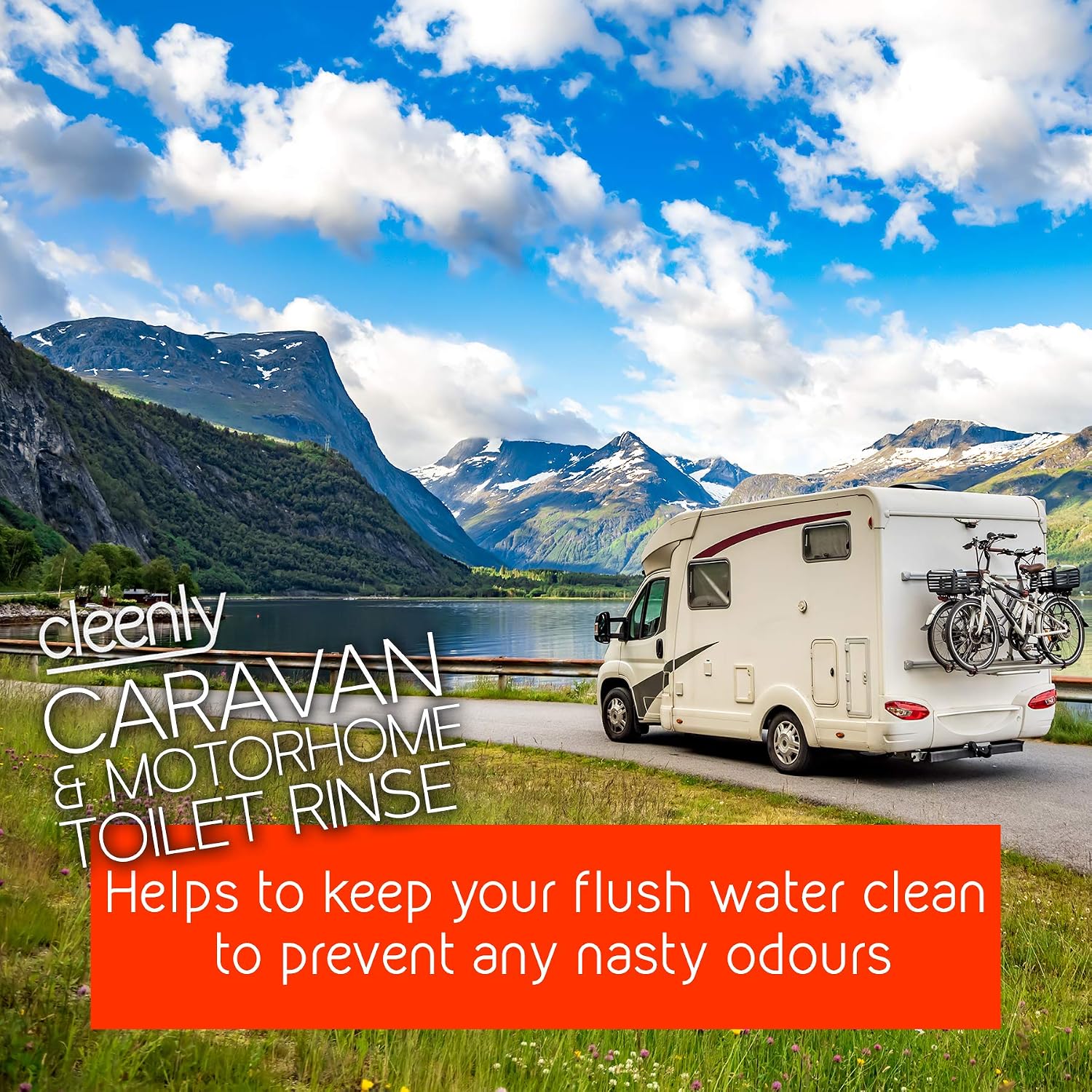 Cleenly Blue 2L and Pink 2L Toilet Chemical Rinse Solution Fluid Cleaner for Caravan and Motorhomes, Eco-Friendly - Image 5