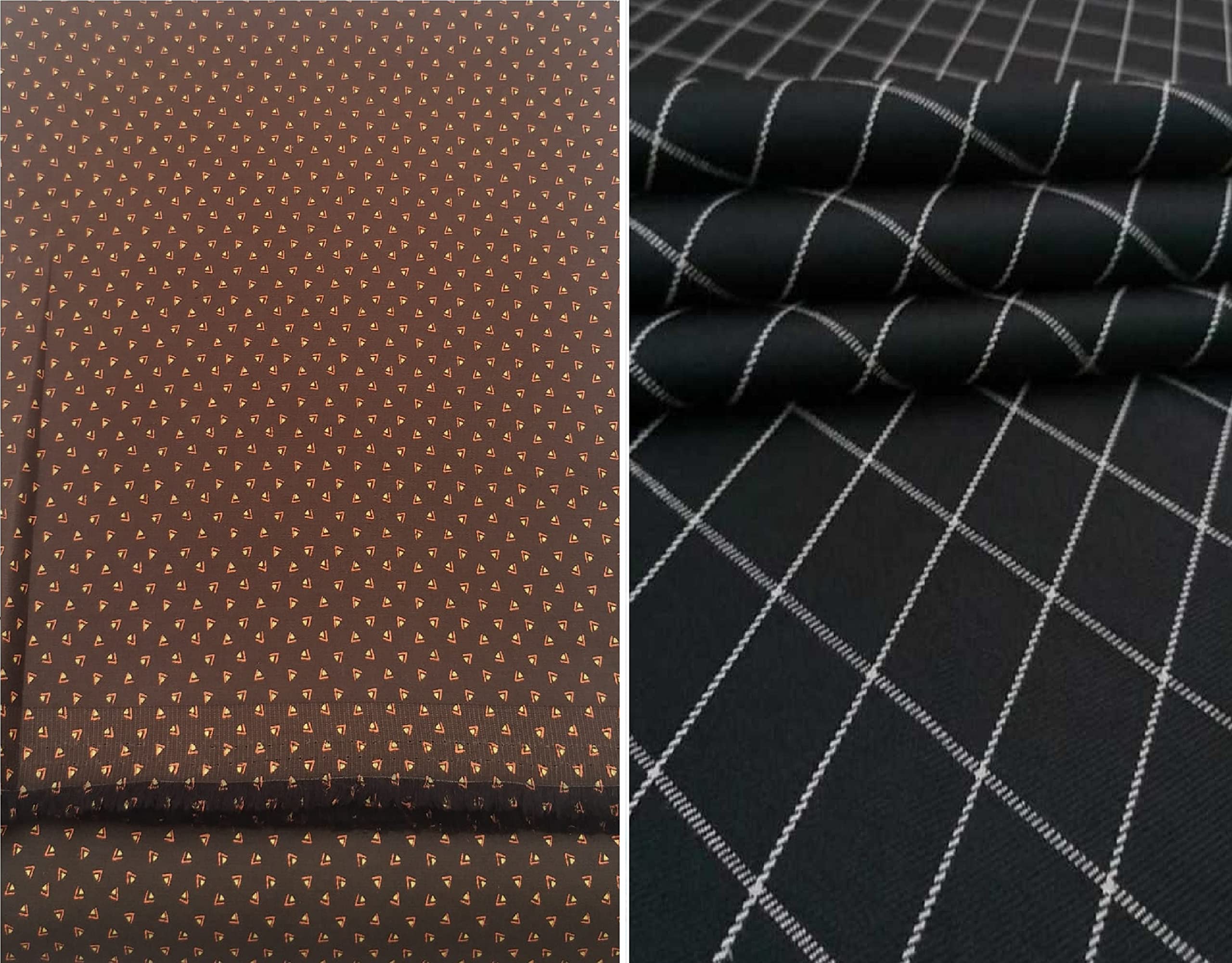 Pri & Su CottLinns Combo of Giza Cotton fioral Shirt 500077 & Trouser 90027-picture-34