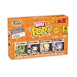 Funko Pop! Bitty: Dragon Ball Z 4PK - Cell (First Form), Android 17, Android 18, and A Surprise Mystery Mini Figure