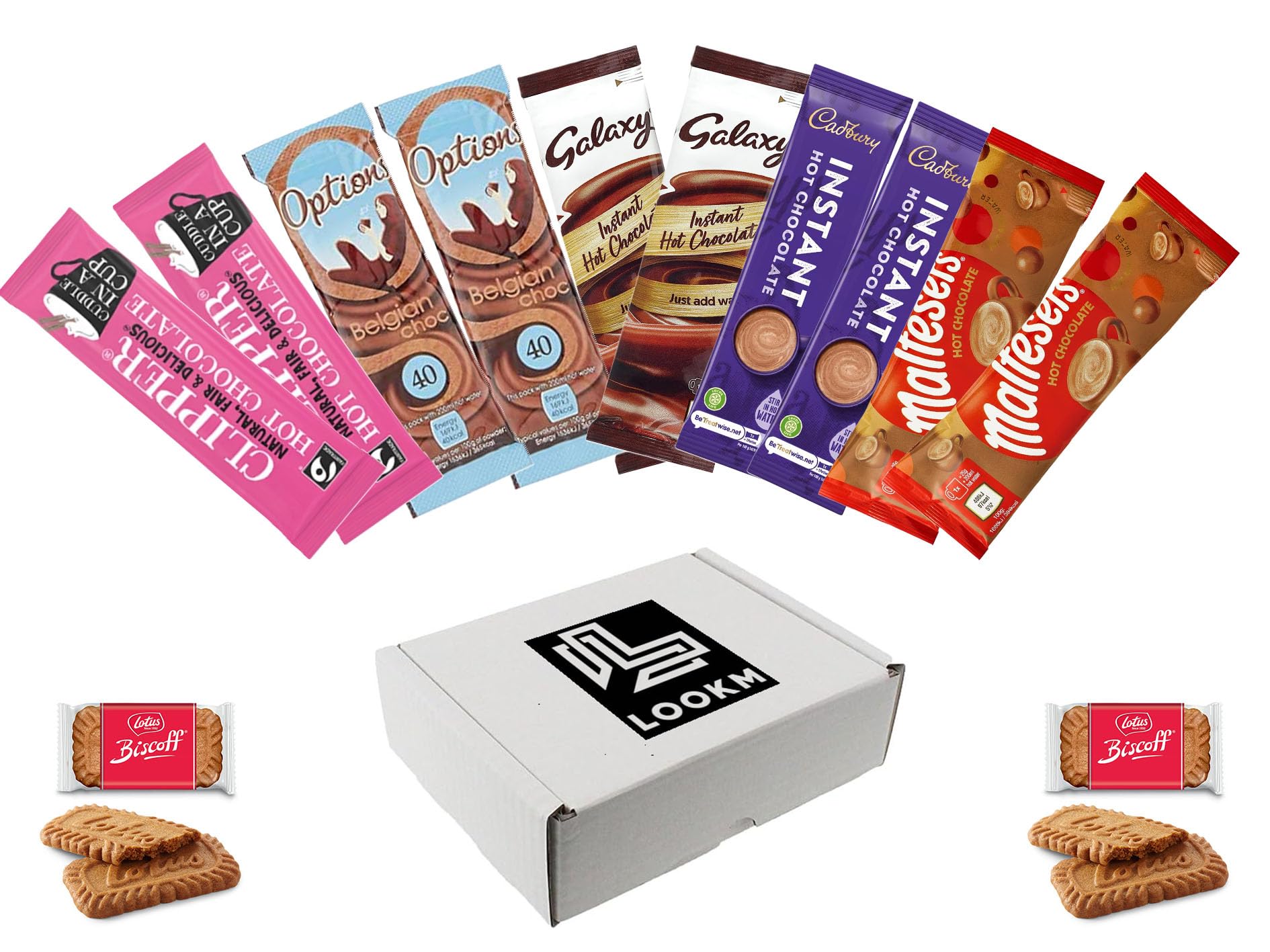Hot Chocolate Variety Bundle - Handy Travel Pack - Ideal For Camping, Office, Gift