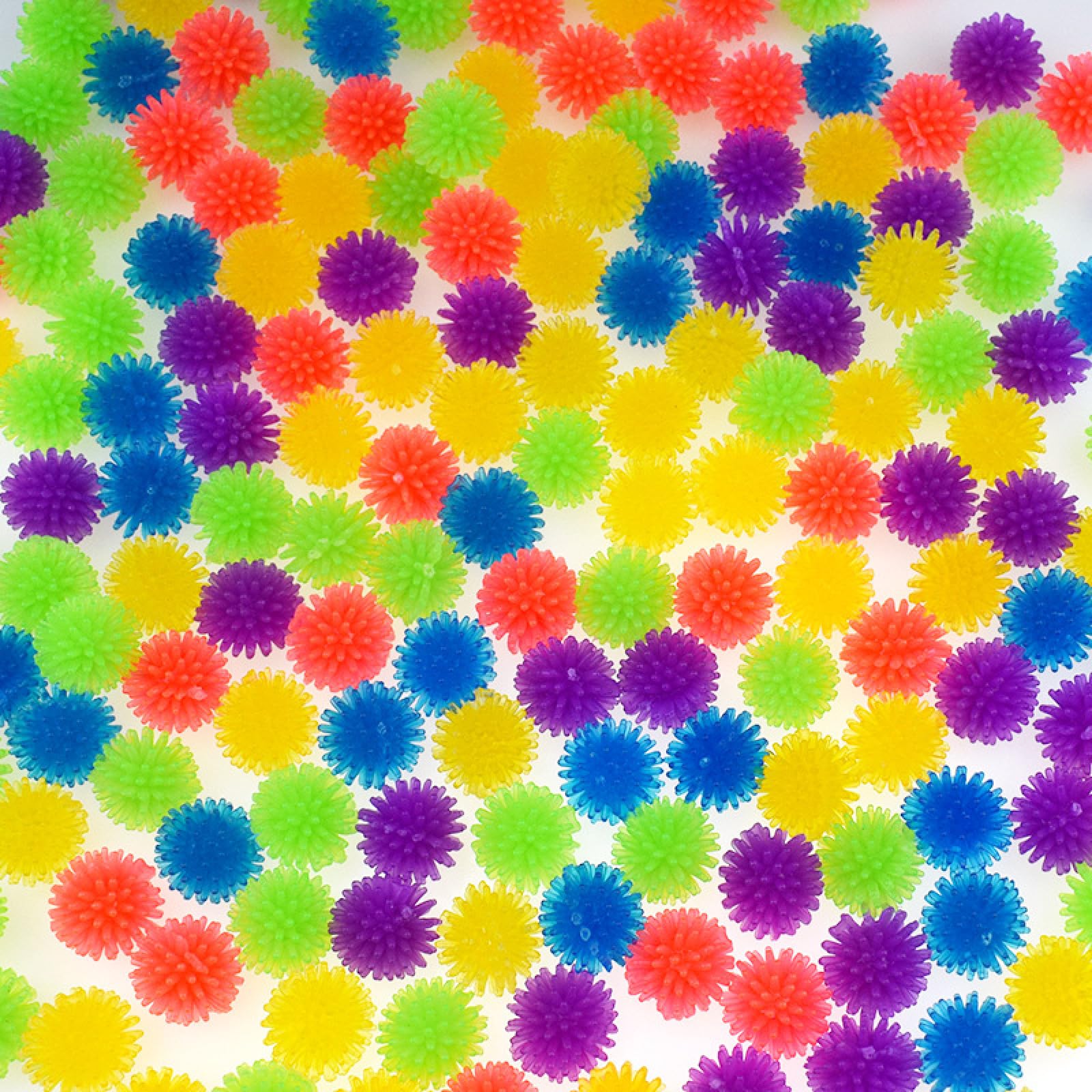Giocattolo per gatti con piume, Giocattoli for gatti, simpatico giocattolo for, palla rimbalzante, interattivo colorato con punta morbida da masticare, 20 pezzi