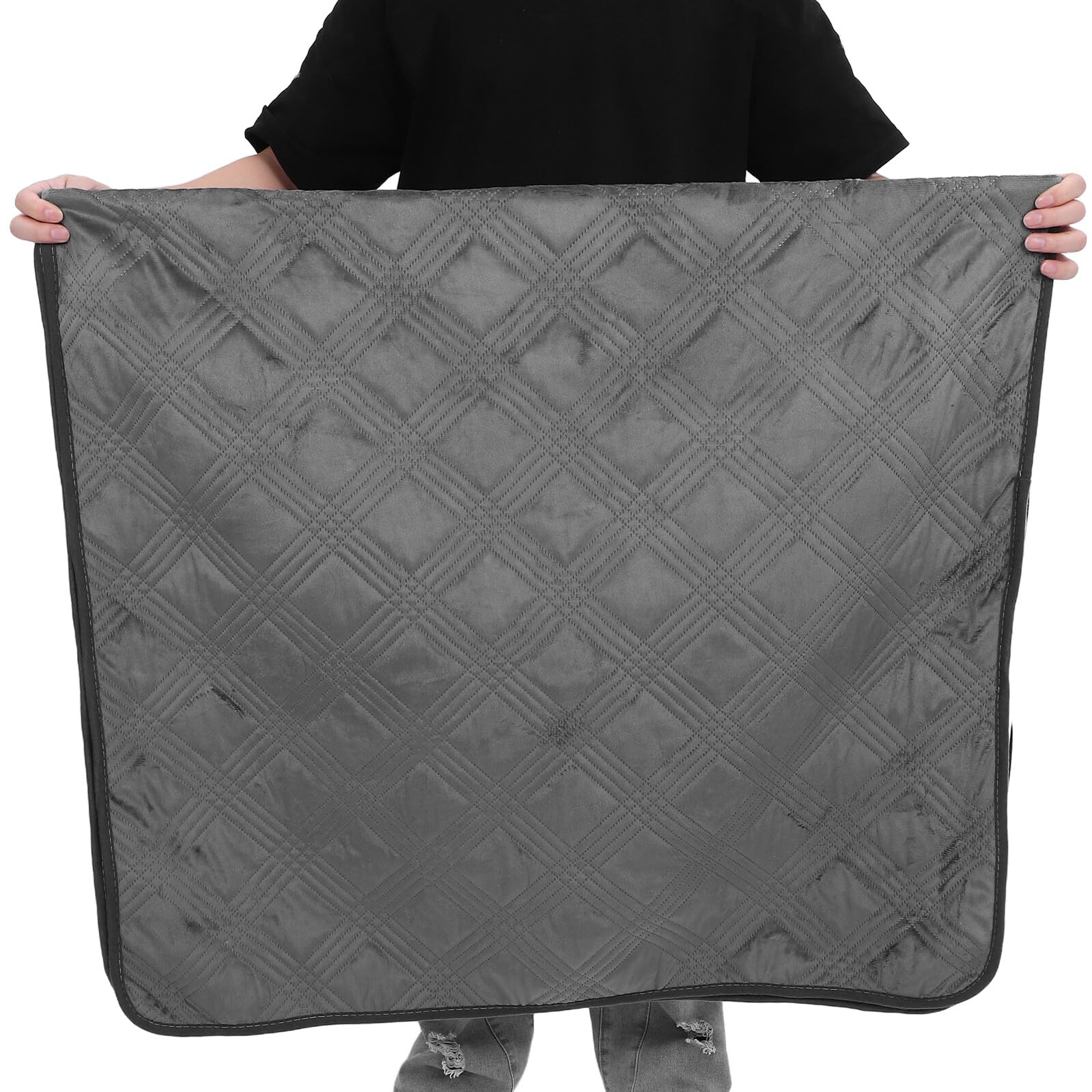 Manta para Mascotas 90X160 CM Funda Antideslizante para Sofá y Cama Color Gris Oscuro Resistente a Derrames y Arañazos Adecuado para Perros y Gatos Fácil Limpieza