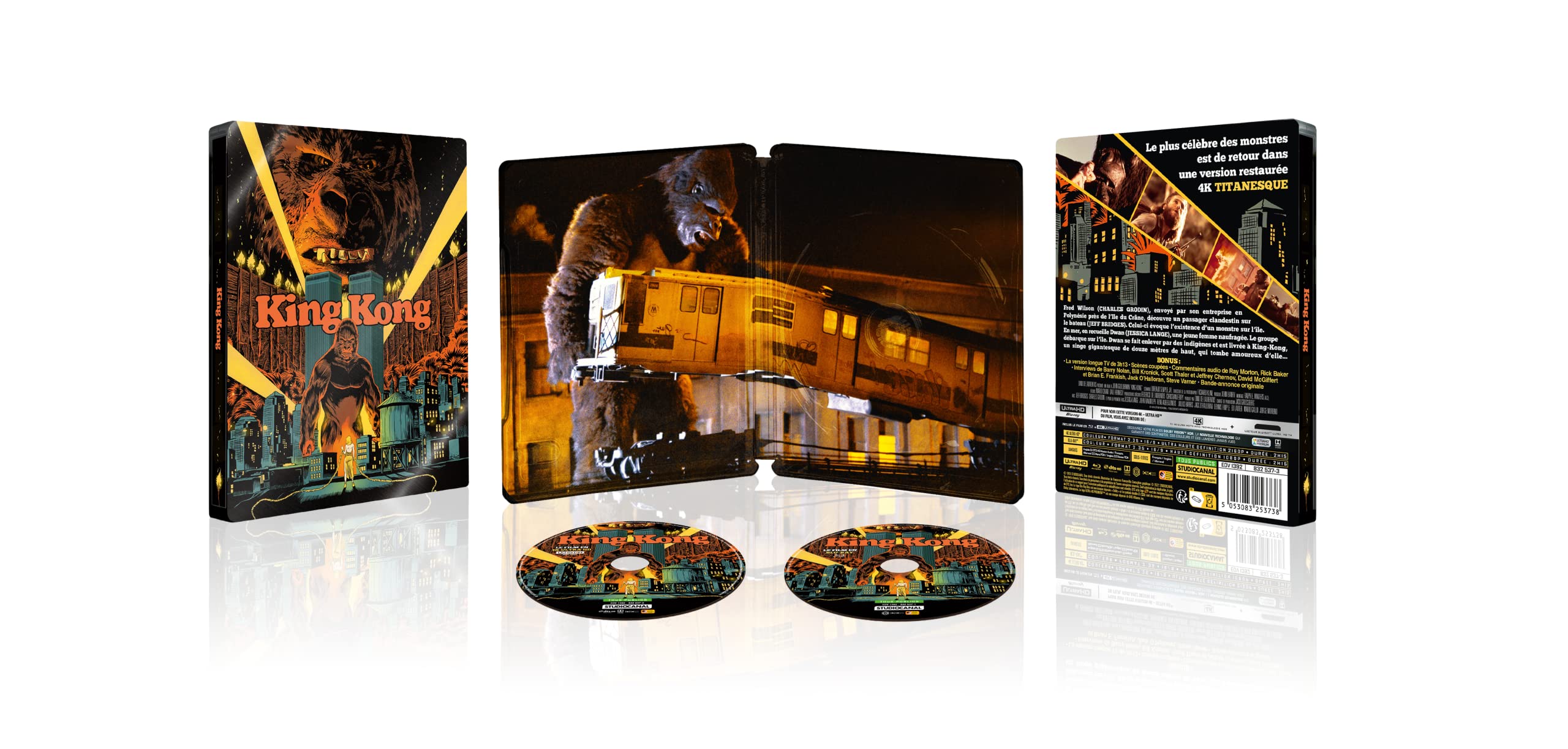 King kong 4k ultra hd [Blu-ray] [FR Import]