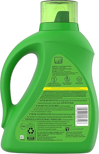 Vista 86 de Gain + Aroma Boost - Detergente líquido para ropa, aroma original, 107 cargas, 154 onzas líquidas, compatible con lavadoras de alta eficiencia