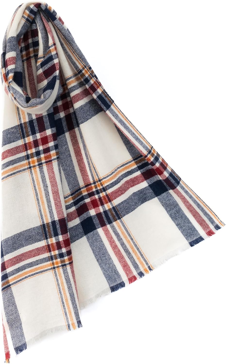 美品 nimnimduai 大判 パシュミナ ウール チェック 黄色 ストール 黄色