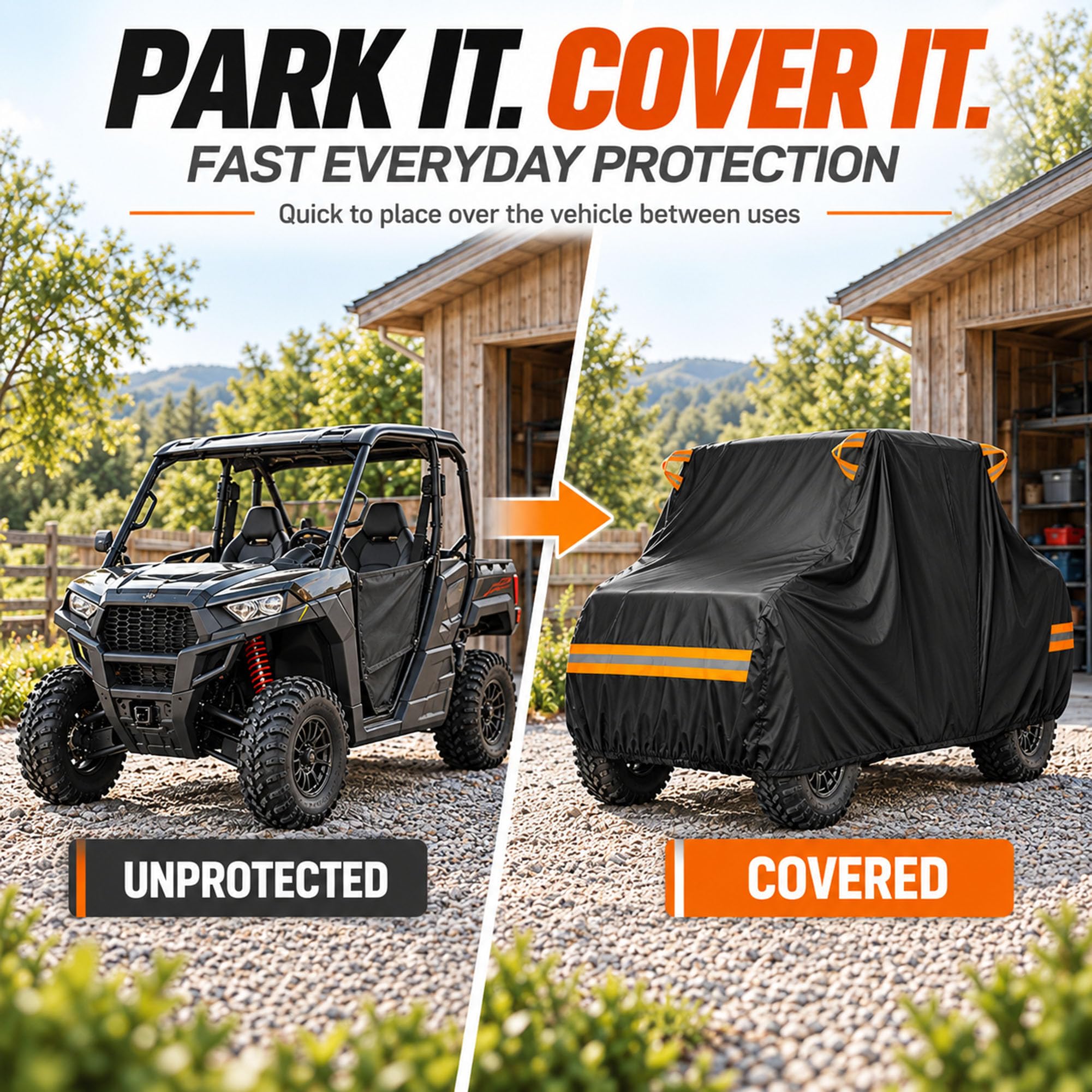 Housse UTV pour Tracker Off Road 800SX Crew 2020-2026