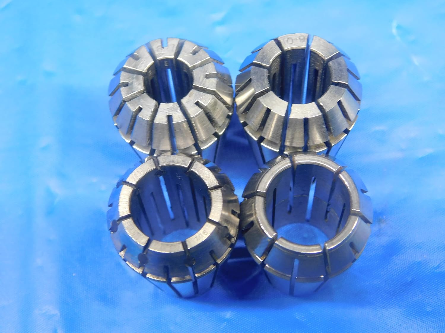 LOT of 8pcs ER20 COLLETS Sizes 4mm 5mm 6mm 7mm 8mm to 13mm NO DUPLICATES Set - TH1415CLN