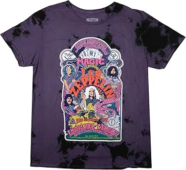 LED ZEPPELIN いろいろ Led Zeppelin Shirt XL Mosquito head Electric AOP Modern