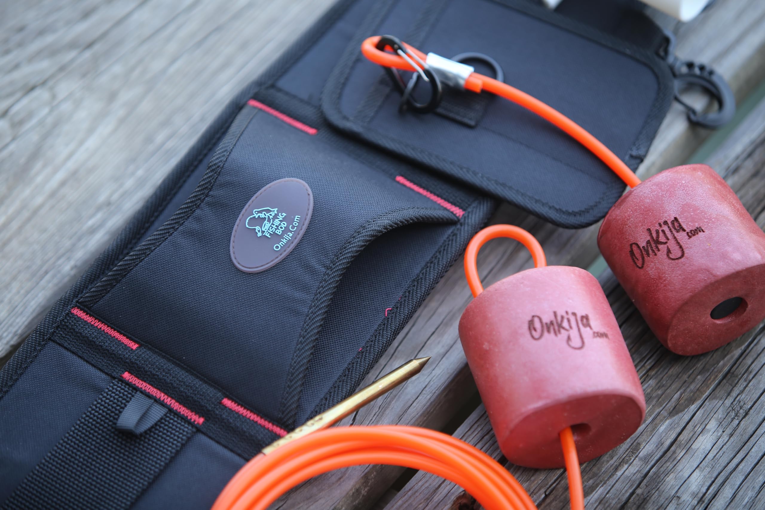 Wade Fishing Belt - Wading Belt Combo Deal Fishing Belt - Whitley Back-Pro, Stringer, Boga Float, Rod Holder, Wade Belt Pouch